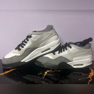 Grey Air Jordan 4 RM PRM Shoes